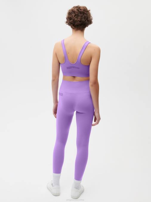 mujer movimiento x polainas Pangaia orquídea oscura ropa TDTH385