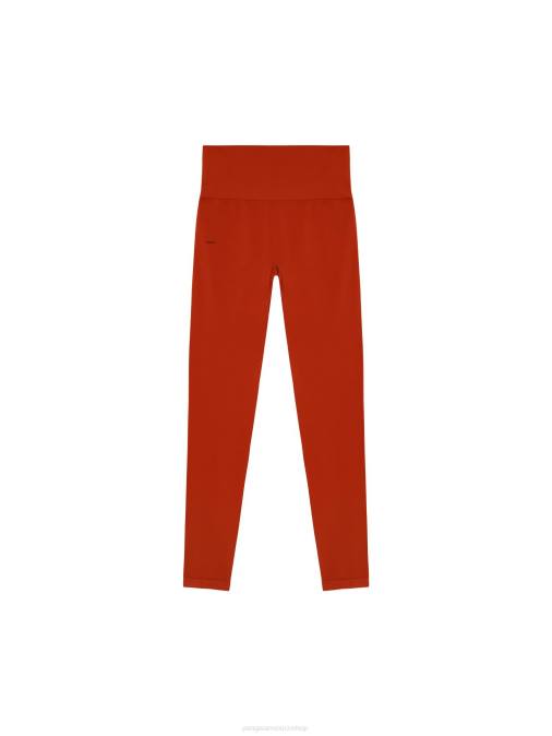 mujer movimiento x polainas Pangaia rojo jaspe ropa TDTH388