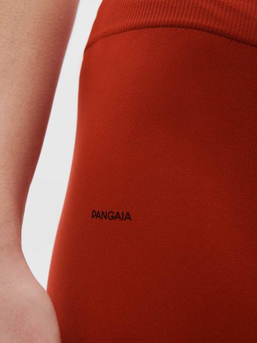 mujer movimiento x polainas Pangaia rojo jaspe ropa TDTH388