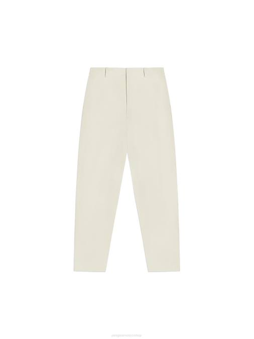 mujer pantalón regular fit de algodón orgánico Pangaia flor de saúco ropa TDTH389