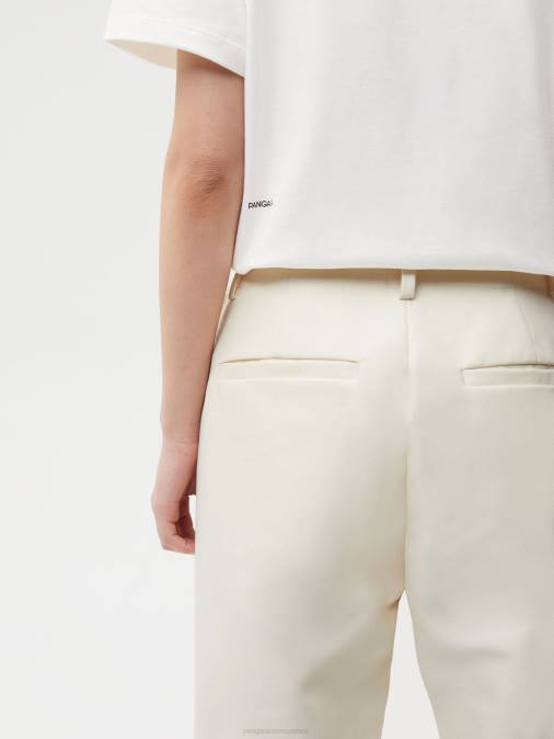 mujer pantalón regular fit de algodón orgánico Pangaia flor de saúco ropa TDTH389