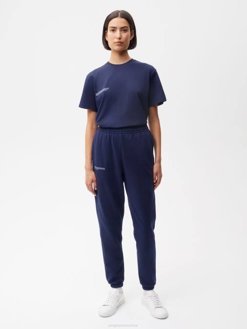 mujer pantalones de chándal 365 slim fit Pangaia Azul marino ropa TDTH321