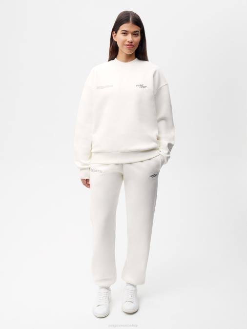 mujer pantalones de chándal con la firma de victor x victor Pangaia blanquecino ropa TDTH367