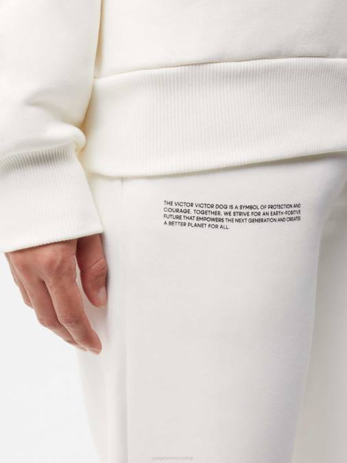 mujer pantalones de chándal con la firma de victor x victor Pangaia blanquecino ropa TDTH367