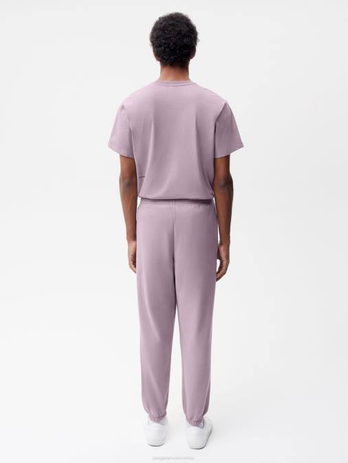 mujer pantalones de chándal con tinte alimentario Pangaia arándano azul ropa TDTH322