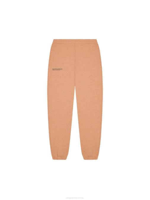 mujer pantalones de chándal con tinte alimentario Pangaia rooibos rojo ropa TDTH363