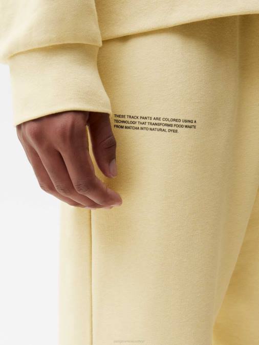mujer pantalones de chándal con tinte alimentario Pangaia verde matcha ropa TDTH354