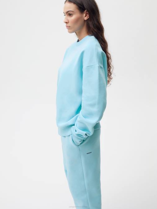mujer pantalones de chándal de la firma Pangaia azul celeste ropa TDTH311