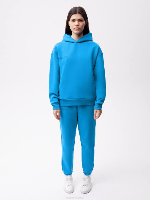 mujer pantalones de chándal de la firma Pangaia azul cerúleo ropa TDTH339