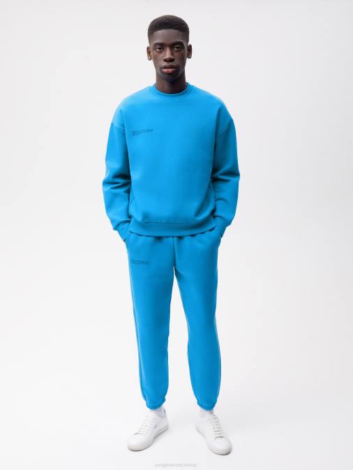 mujer pantalones de chándal de la firma Pangaia azul cerúleo ropa TDTH339