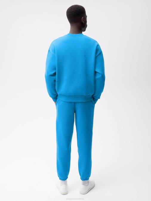 mujer pantalones de chándal de la firma Pangaia azul cerúleo ropa TDTH339