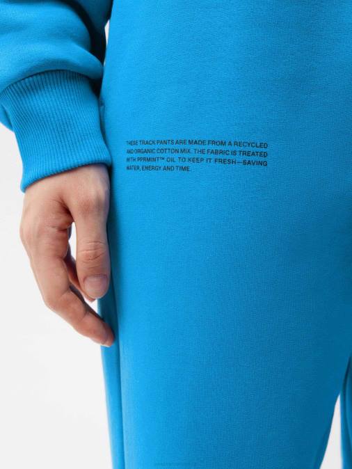 mujer pantalones de chándal de la firma Pangaia azul cerúleo ropa TDTH339