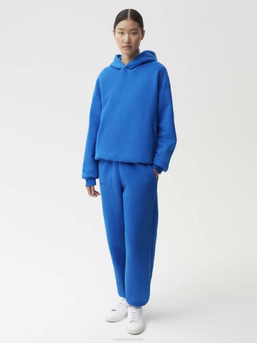 mujer pantalones de chándal de la firma Pangaia azul cobalto ropa TDTH334