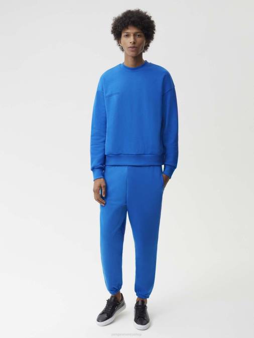mujer pantalones de chándal de la firma Pangaia azul cobalto ropa TDTH334
