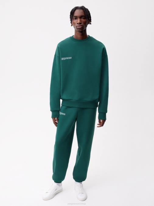 mujer pantalones de chándal de la firma Pangaia follaje verde ropa TDTH330