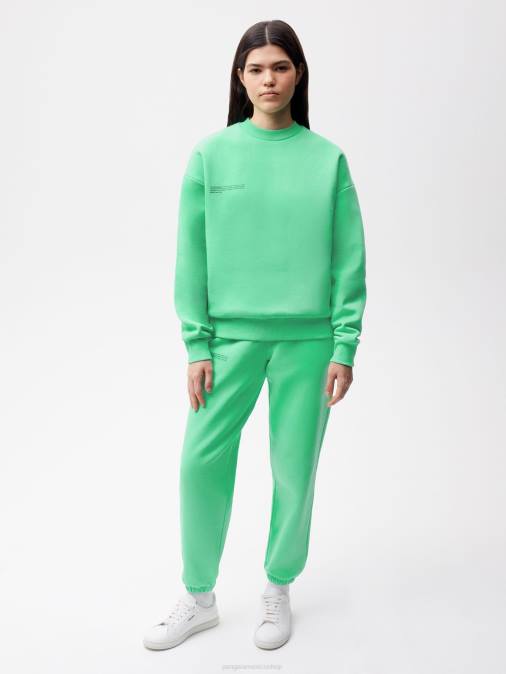 mujer pantalones de chándal de la firma Pangaia menta verde ropa TDTH310