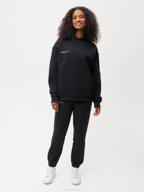 mujer pantalones de chándal de la firma Pangaia negro ropa TDTH304