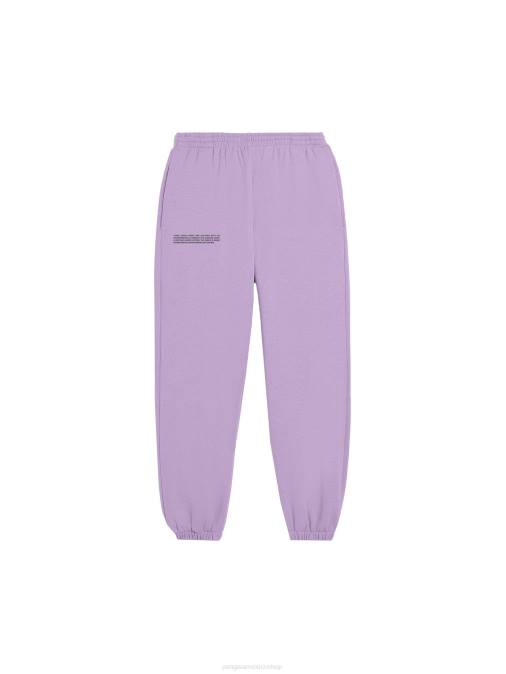 mujer pantalones de chándal de la firma Pangaia orquídea púrpura ropa TDTH302