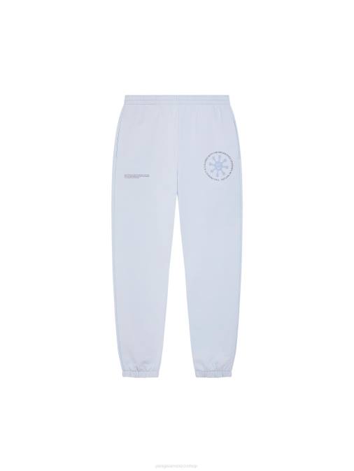 mujer pantalones de chándal de la firma colorifix de laboratorio Pangaia capullo azul ropa TDTH315