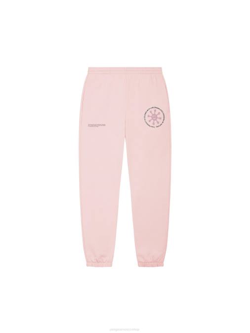 mujer pantalones de chándal de la firma colorifix de laboratorio Pangaia géiser a mitad de camino rosa ropa TDTH372