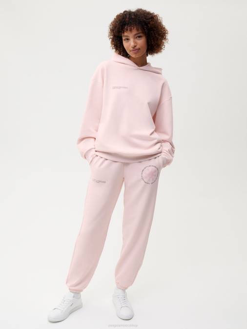 mujer pantalones de chándal de la firma colorifix de laboratorio Pangaia géiser a mitad de camino rosa ropa TDTH372