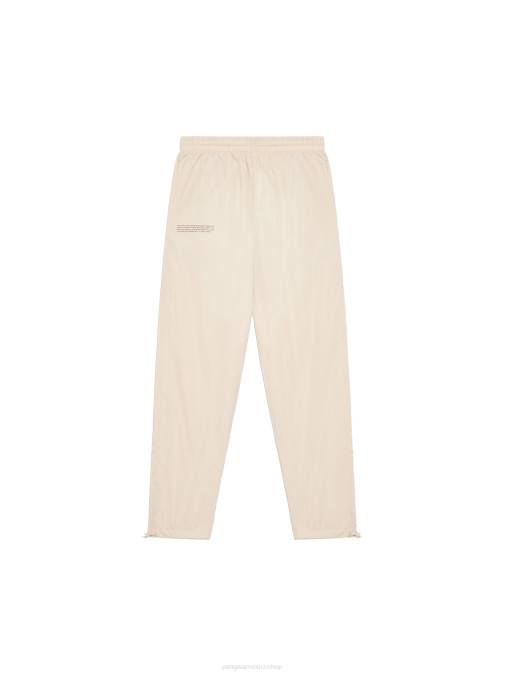 mujer pantalones de chándal de nailon reciclado Pangaia arena ropa TDTH319