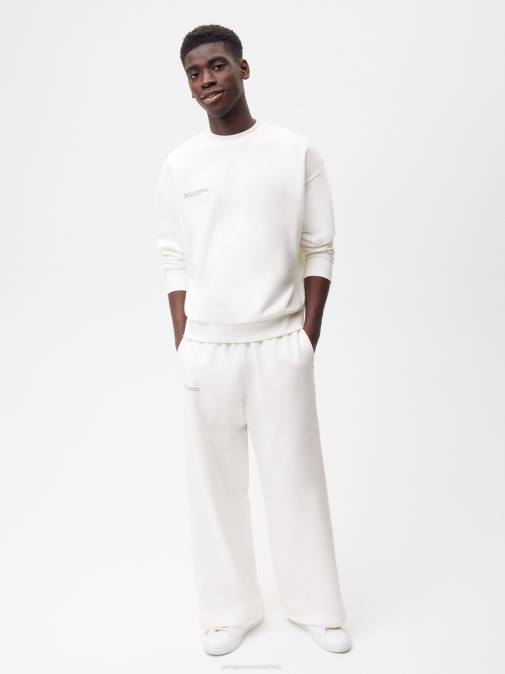 mujer pantalones de chándal de pierna recta 365 Pangaia blanquecino ropa TDTH340