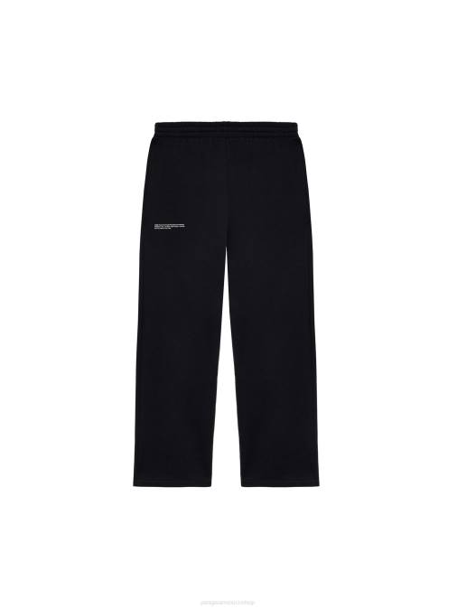 mujer pantalones de chándal de pierna recta 365 Pangaia negro ropa TDTH300