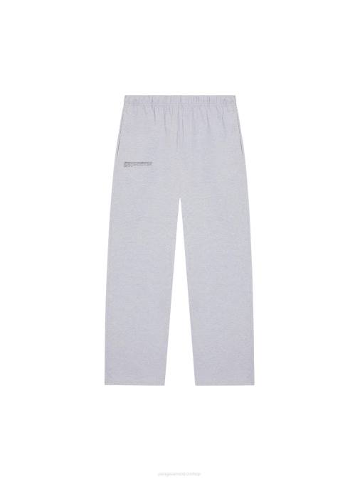 mujer pantalones de chándal de pijama de algodón orgánico con fibra c Pangaia gris marga ropa TDTH425
