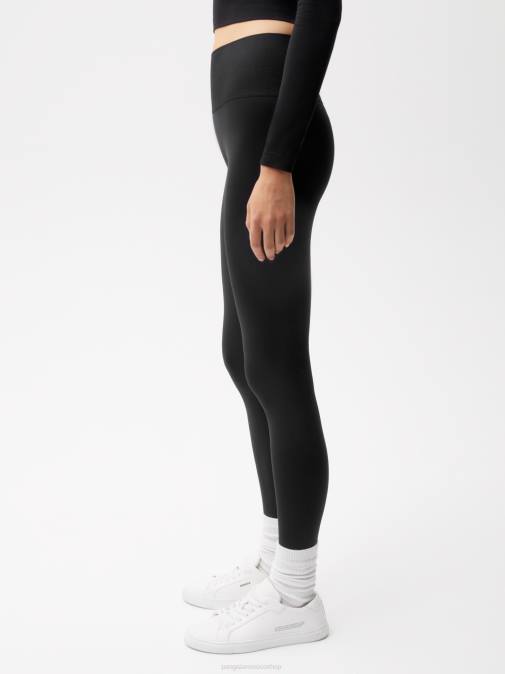 mujer polainas de movimiento Pangaia negro ropa TDTH379