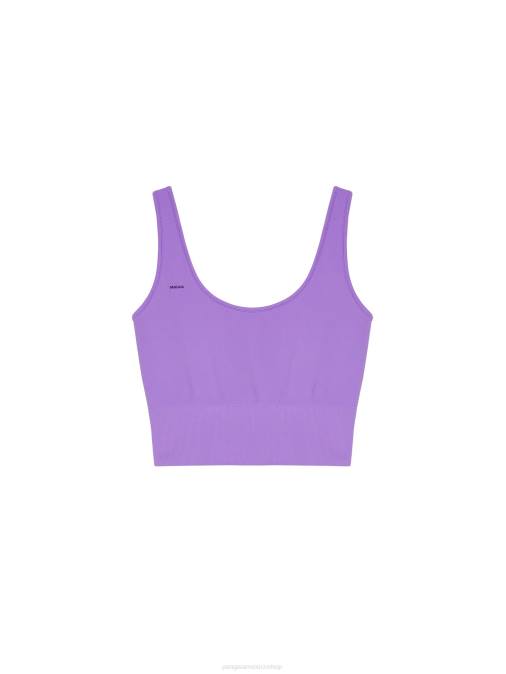mujer movimiento x camiseta sin mangas Pangaia orquídea oscura ropa TDTH421