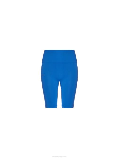 mujer pantalones cortos de movimiento Pangaia azul cobalto ropa TDTH410