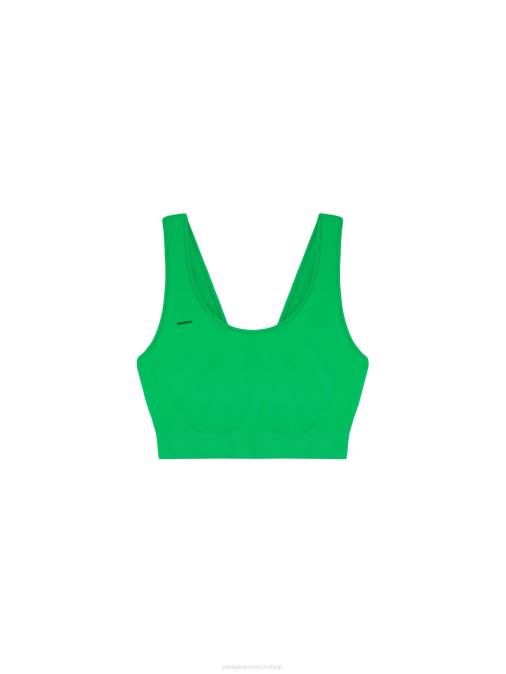 mujer sujetador deportivo motion x Pangaia Jade verde ropa TDTH416