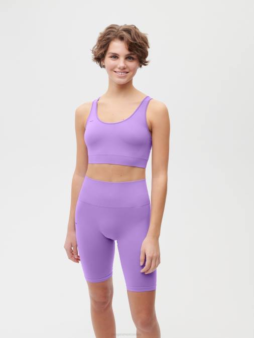 mujer sujetador deportivo motion x Pangaia orquídea oscura ropa TDTH414