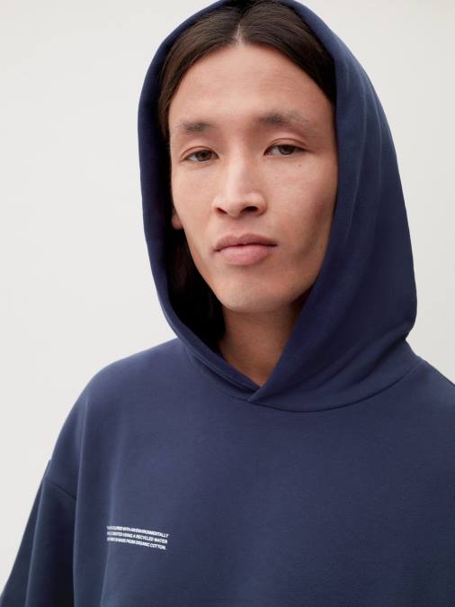 mujer 365 sudadera con capucha Pangaia Azul marino ropa TDTH17