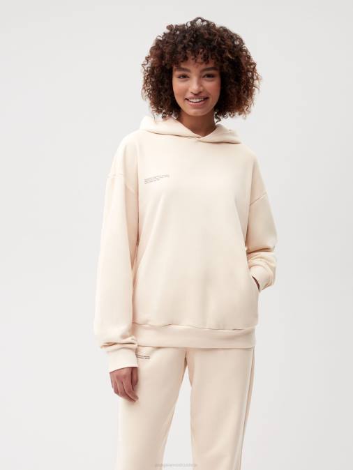 mujer 365 sudadera con capucha Pangaia arena ropa TDTH3