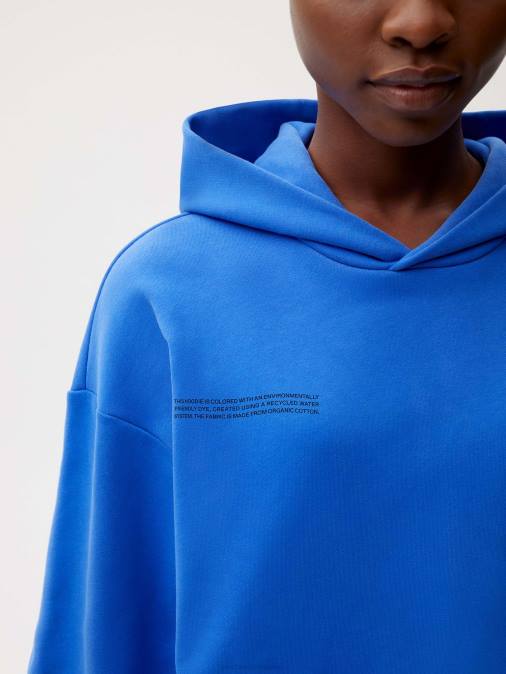 mujer 365 sudadera con capucha Pangaia azul cobalto ropa TDTH11