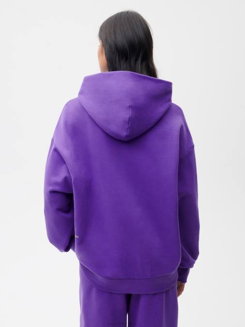 mujer 365 sudadera con capucha Pangaia flor de la pasión púrpura ropa TDTH41
