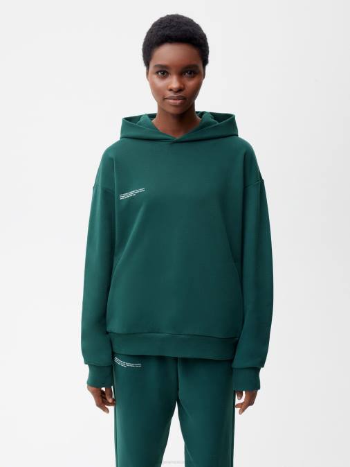 mujer 365 sudadera con capucha Pangaia follaje verde ropa TDTH10