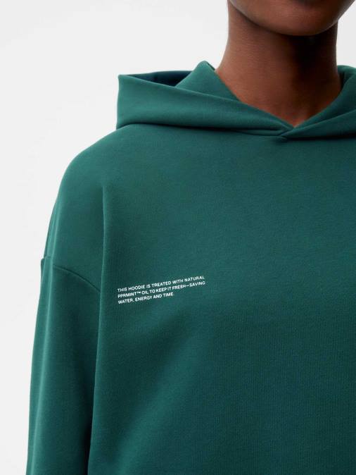 mujer 365 sudadera con capucha Pangaia follaje verde ropa TDTH10