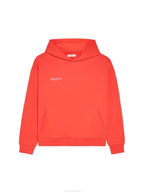 mujer 365 sudadera con capucha Pangaia fruta del dragón rojo ropa TDTH40