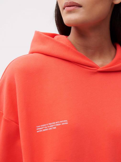 mujer 365 sudadera con capucha Pangaia fruta del dragón rojo ropa TDTH40