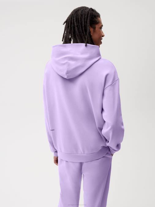 mujer 365 sudadera con capucha Pangaia orquídea púrpura ropa TDTH14