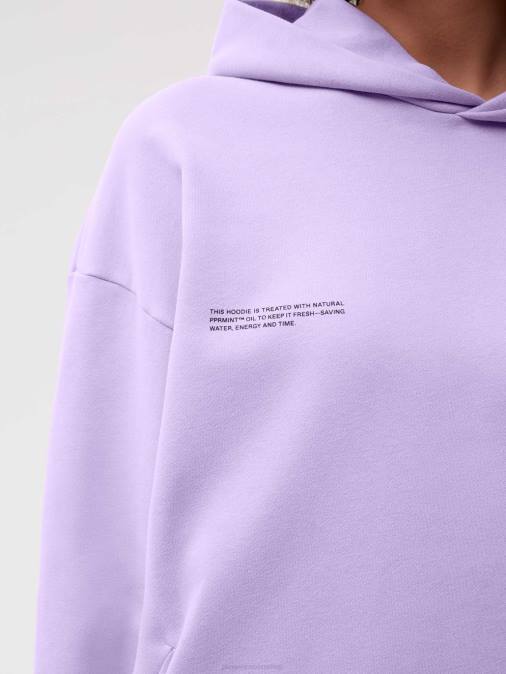 mujer 365 sudadera con capucha Pangaia orquídea púrpura ropa TDTH14