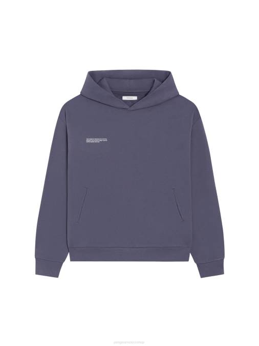 mujer 365 sudadera con capucha Pangaia pizarra azul ropa TDTH70
