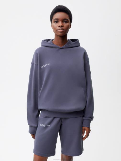 mujer 365 sudadera con capucha Pangaia pizarra azul ropa TDTH70