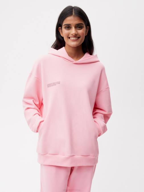 mujer 365 sudadera con capucha Pangaia rosa sakura ropa TDTH12