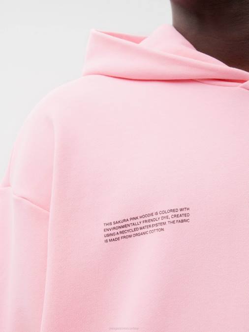 mujer 365 sudadera con capucha Pangaia rosa sakura ropa TDTH12