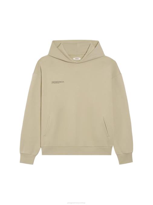 mujer Sudadera con capucha 365 - amplificador avellana Pangaia maitake beige ropa TDTH24