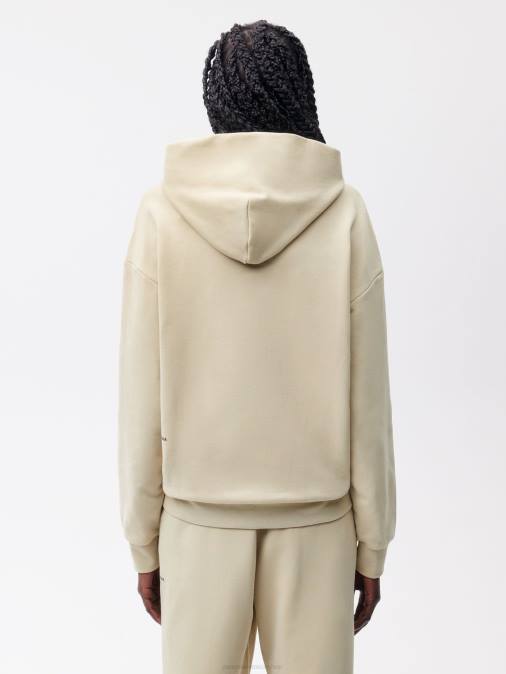 mujer Sudadera con capucha 365 - amplificador avellana Pangaia maitake beige ropa TDTH24